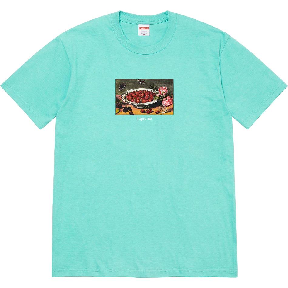 Aqua Supreme Strawberries Tee T Shirts | AU255OR