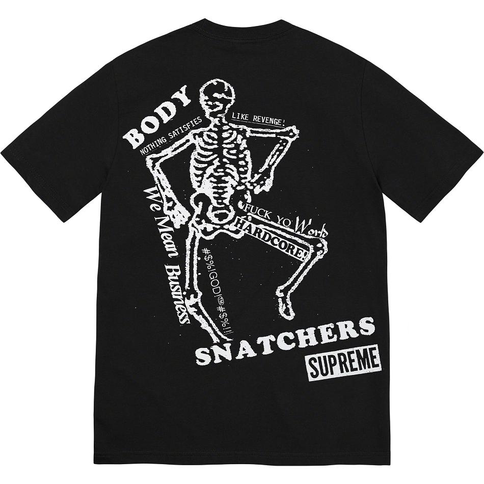 Black Supreme Body Snatchers Tee T Shirts | AU249EX