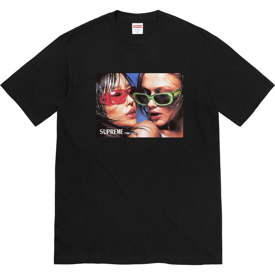 Black Supreme Eyewear Tee T Shirts | AU235GL