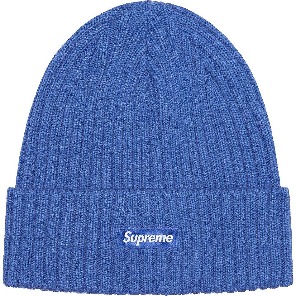 Blue Supreme Overdyed Beanie Hats | AU165VD