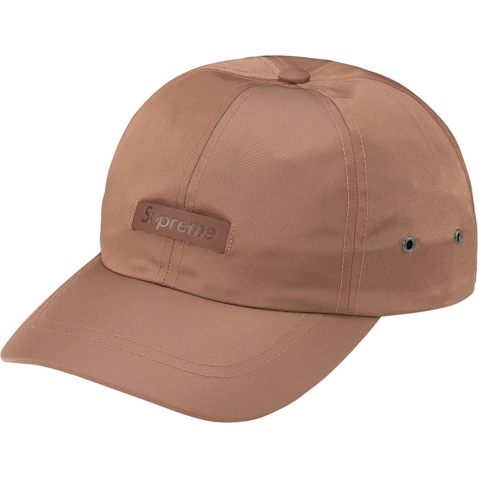 Brown Supreme Leather Patch 6-Panel Hats | AU130FM