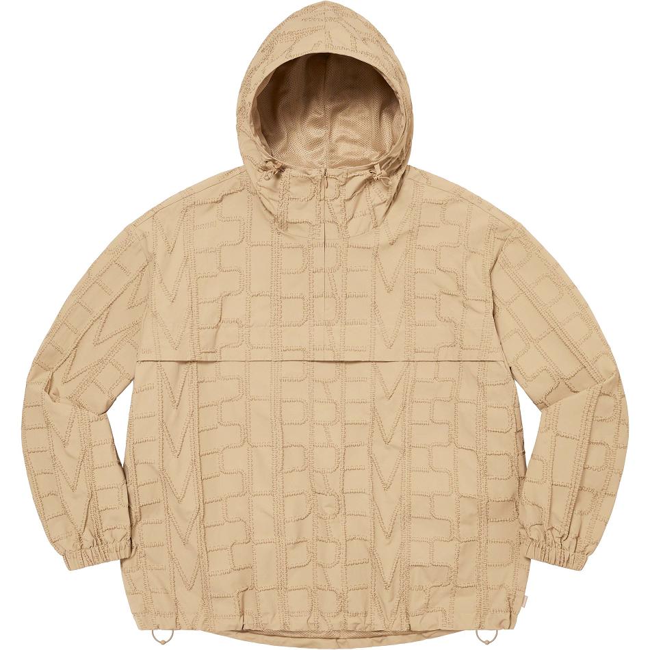 Brown Supreme Repeat Stitch Anorak Jackets | AU450CE