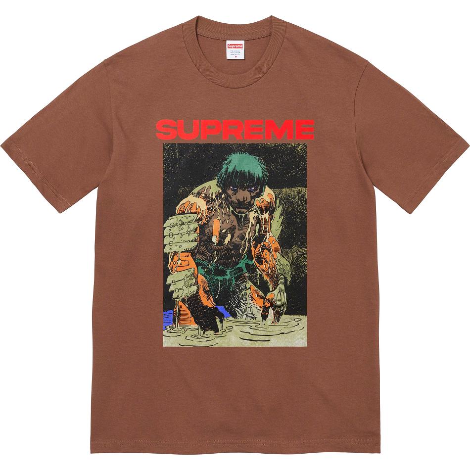 Brown Supreme Ronin Tee T Shirts | AU248WY