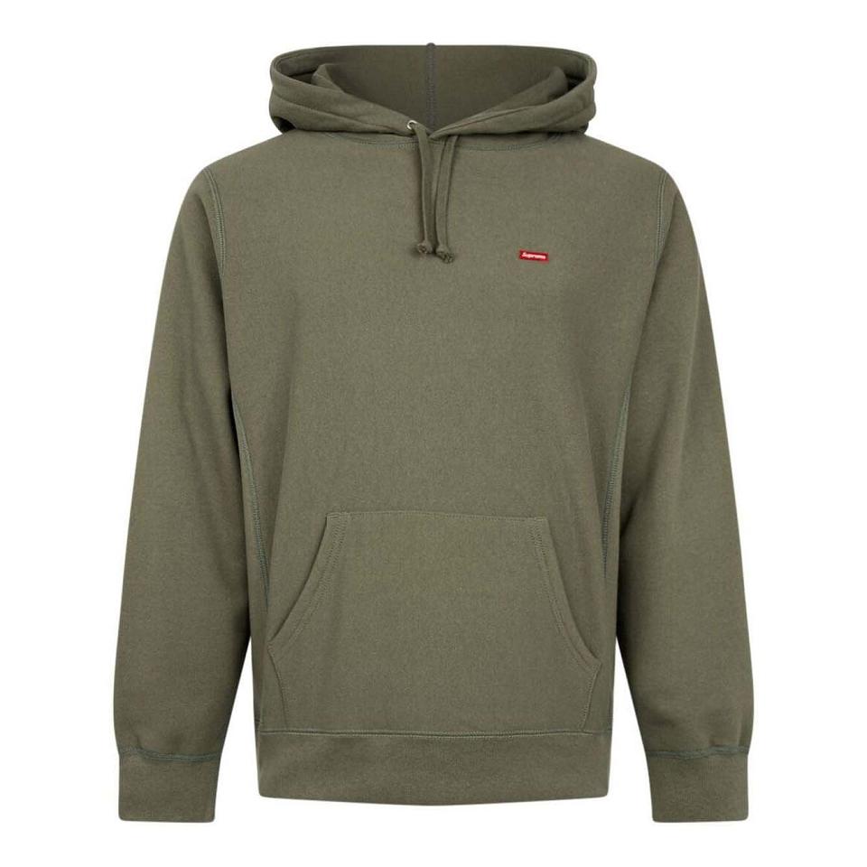 Green Supreme Small Box Hoodie | AU514IS