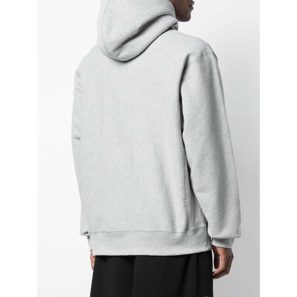 Grey Supreme Gray Micro Logo Hoodie | AU529VD