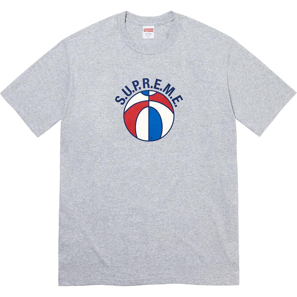 Grey Supreme League Tee T Shirts | AU243VD