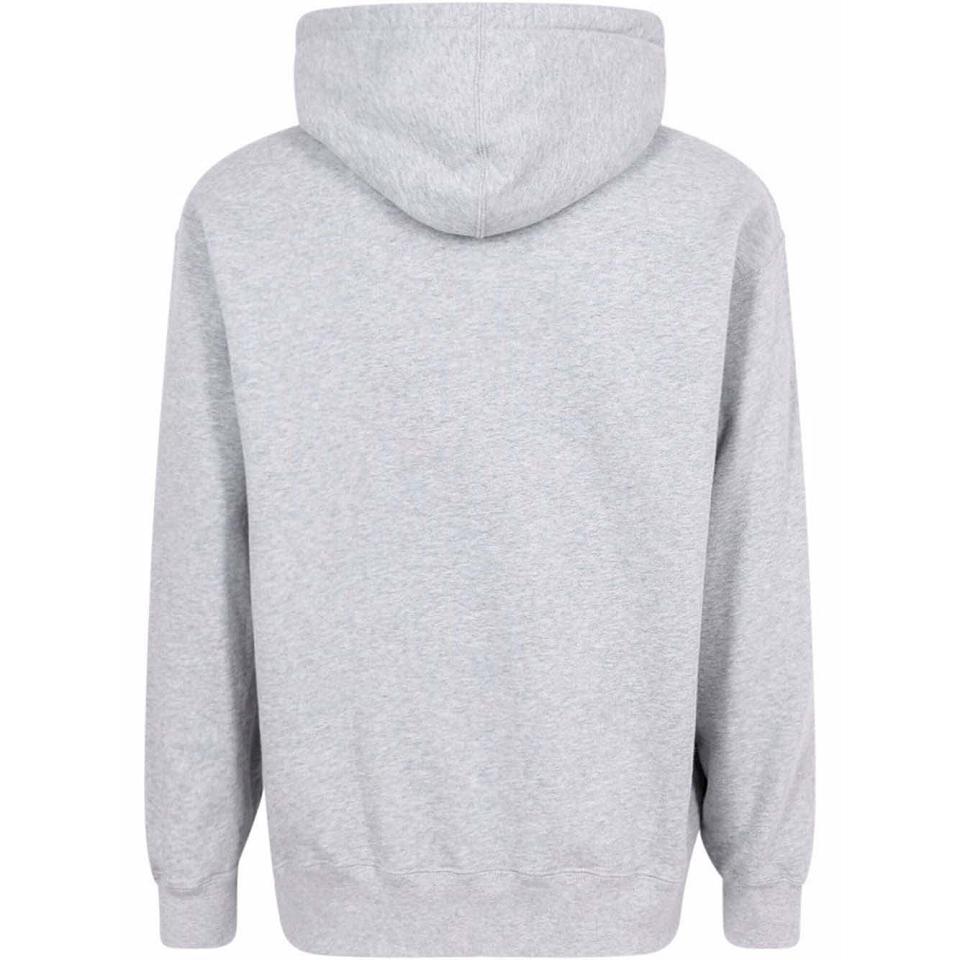 Grey Supreme Logo Hoodie | AU522HK