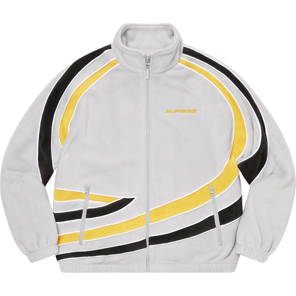 Grey Supreme Racing Fleece Jackets | AU455QZ