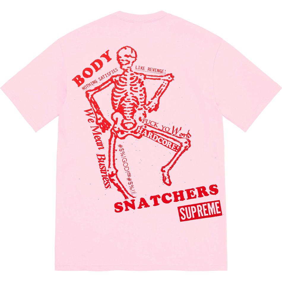 Pink Supreme Body Snatchers Tee T Shirts | AU254IS