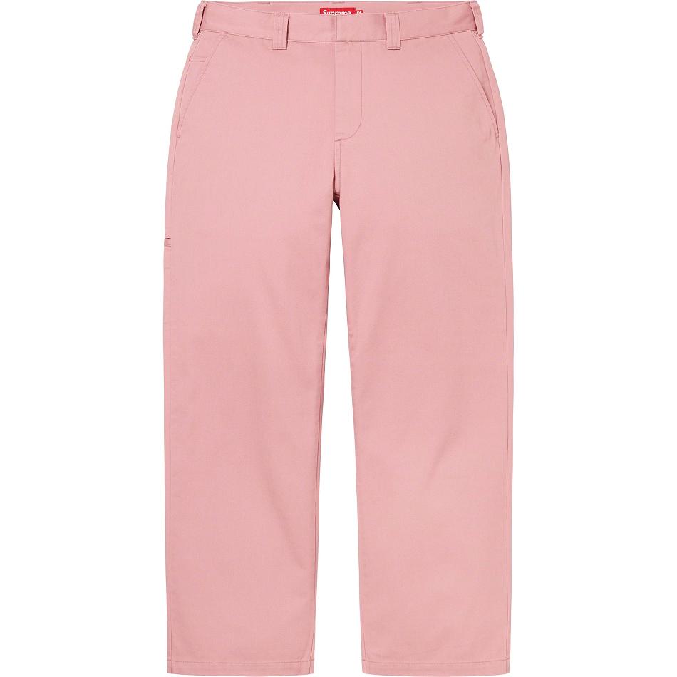 Pink Supreme Work Pant Pants | AU433TV