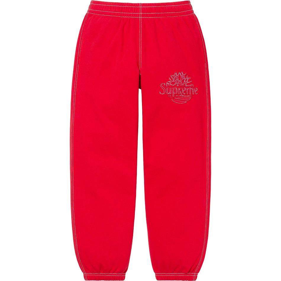 Red Supreme Timberland® Sweatpant Pants | AU419JJ