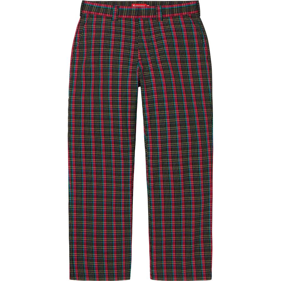 Red Supreme Work Pant Pants | AU431EX