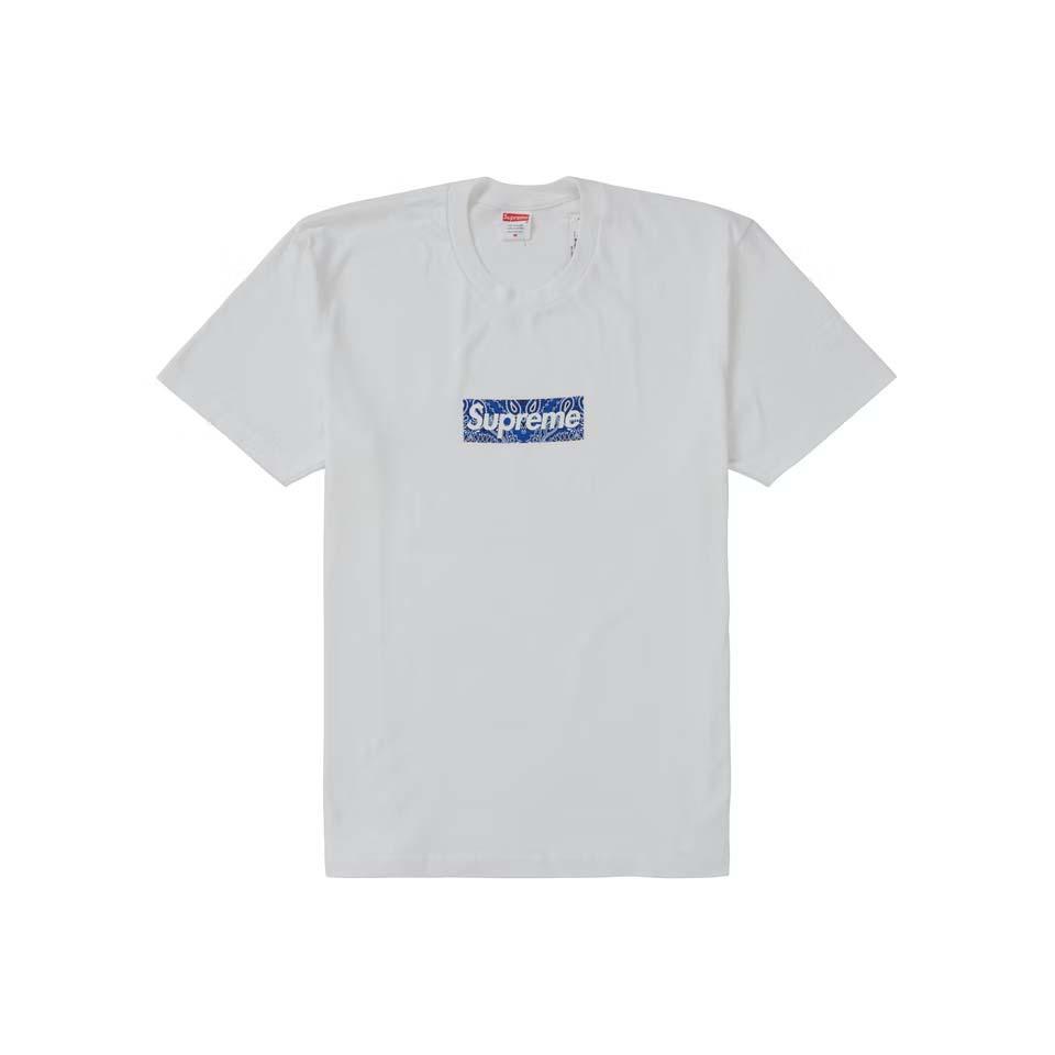 White Supreme Bandana Box Logo T Shirts | AU211JJ