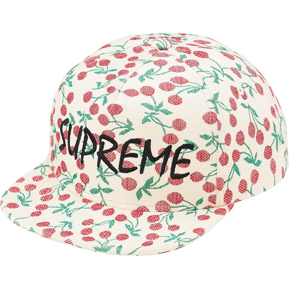 White Supreme Cherries 5-Panel Hats | AU142MA