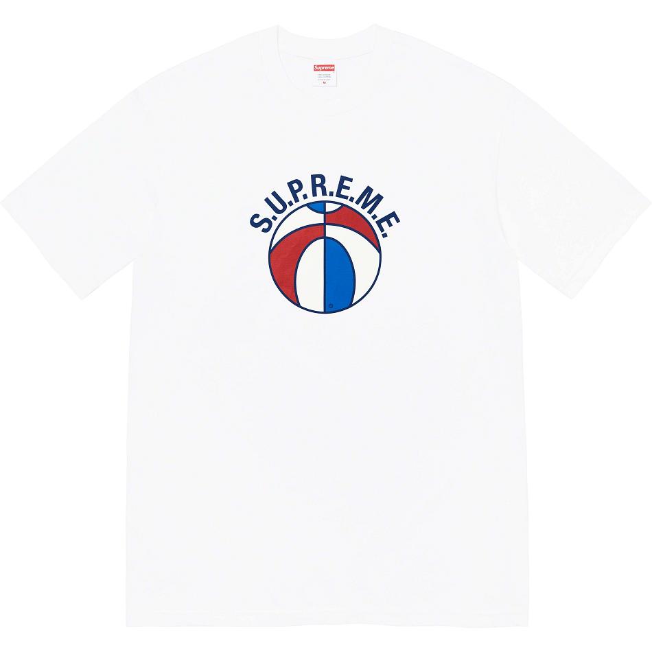 White Supreme League Tee T Shirts | AU240ZG