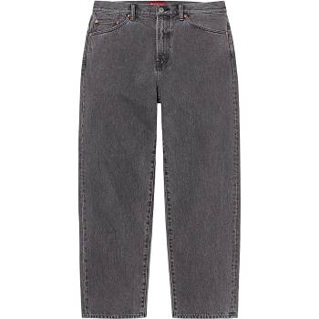 Black Supreme Baggy Jean Pants | AU435UT