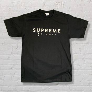 Black Supreme Cotton T Shirts | AU210HK