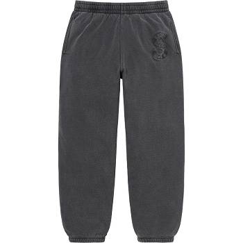 Black Supreme Overdyed S Logo Sweatpant Pants | AU413AP