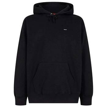 Black Supreme Small Box Logo Hoodie | AU513UT