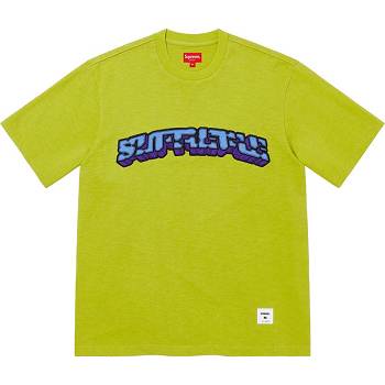 Green Supreme Block Arc S/S Top Sweaters | AU338FM