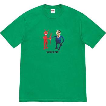 Green Supreme Business Tee T Shirts | AU222WY