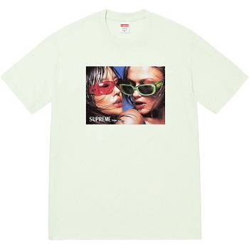 Green Supreme Eyewear Tee T Shirts | AU237JJ