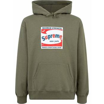 Green Supreme Shine New York Hoodie | AU515OR