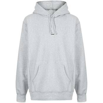 Grey Supreme Gray Micro Logo Hoodie | AU529VD