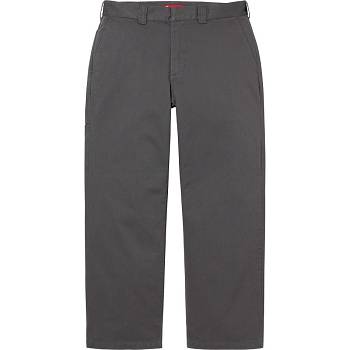 Grey Supreme Work Pant Pants | AU429QZ