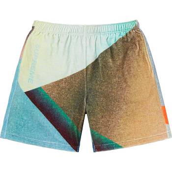 Multicolor Supreme Geo Velour Shorts | AU375NB