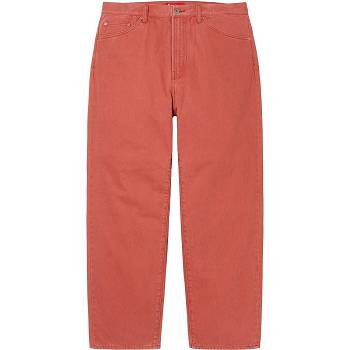 Orange Supreme Baggy Jean Pants | AU436IS