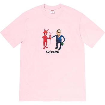 Pink Supreme Business Tee T Shirts | AU224RW