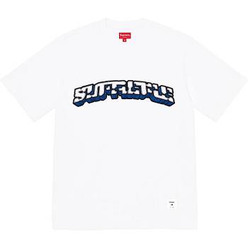 White Supreme Block Arc S/S Top Sweaters | AU339GL