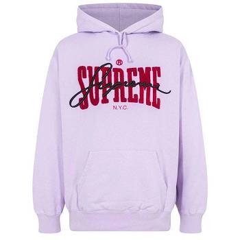 White Supreme Chenille Hoodie | AU534WY