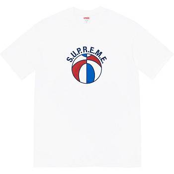 White Supreme League Tee T Shirts | AU240ZG