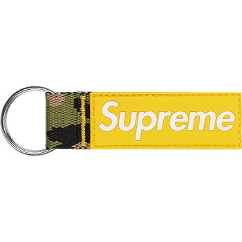 Yellow Supreme Webbing Keychain Accessories | AU189XF